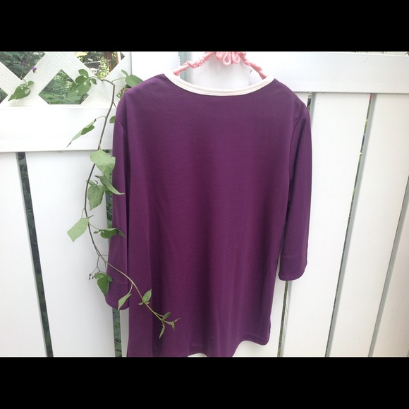 Simply Susan 3 piece plum size large outfit - Picture 6 of 7
